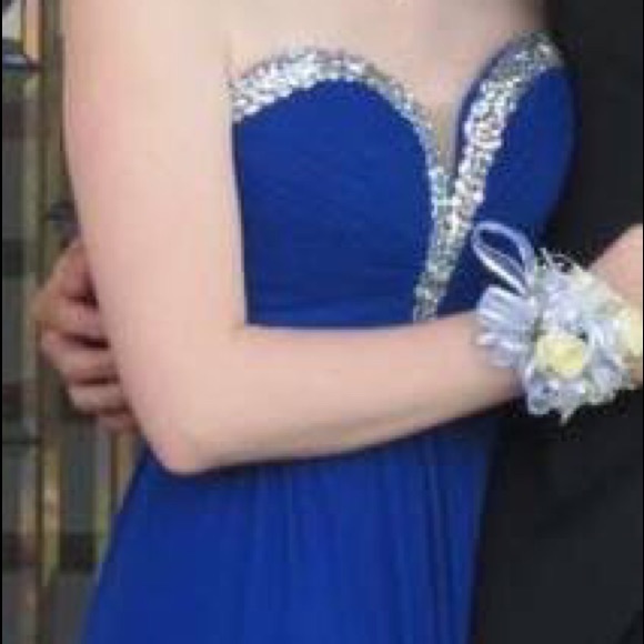 Royal Blue Prom Dress - Picture 1 of 3